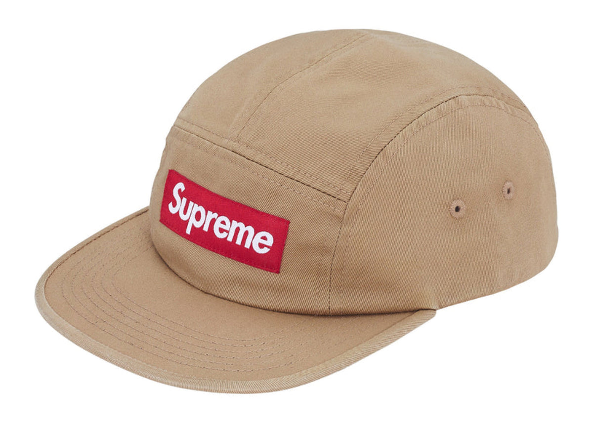 SUPREME WASHED CHINO TWILL CAMP CAP (2025FW) – UNIQUE HYPE HK