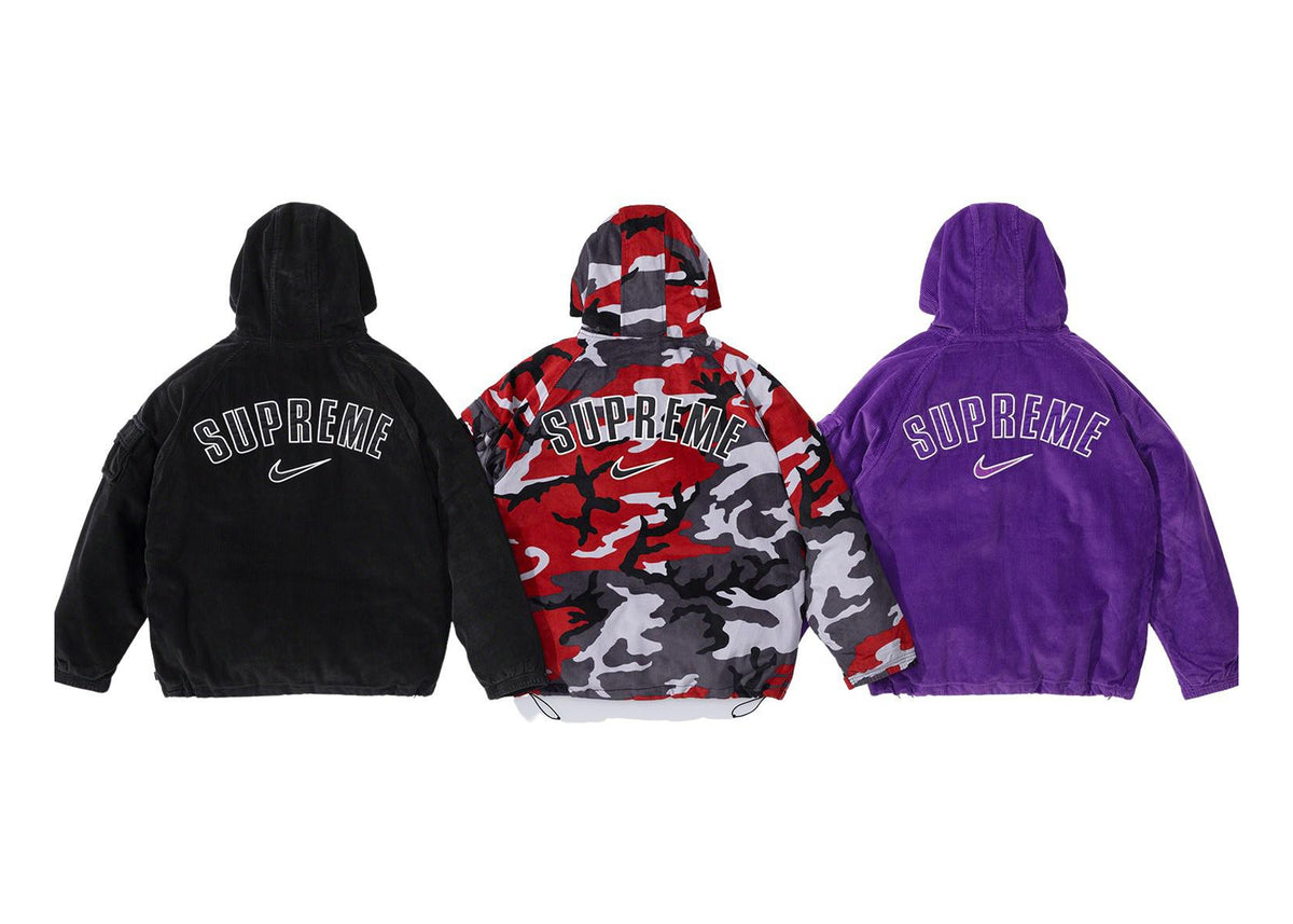 Supreme nike hooded store jacket