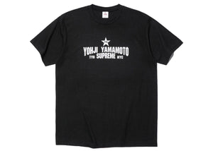 SUPREME YOHJI YAMAMOTO STAR TEE (2025FW)