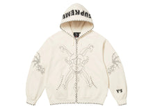 Load image into Gallery viewer, SUPREME YOHJI YAMAMOTO ZIP UP HOODED SWEATSHIRT (2025FW)