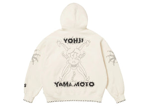 SUPREME YOHJI YAMAMOTO ZIP UP HOODED SWEATSHIRT (2025FW)