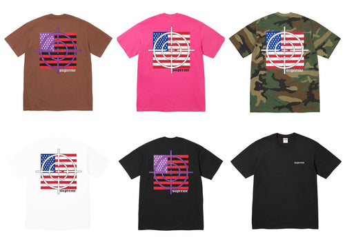 SUPREME TARGET TEE (2025FW)