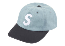 Load image into Gallery viewer, SUPREME PIGMENT COATED 2 TONE S LOGO 6 PANEL (2025FW)
