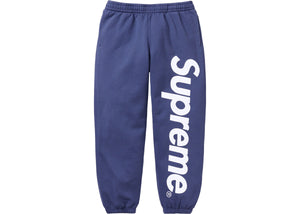 SUPREME SATIN APPLIQUE SWEATPANT (2023FW)