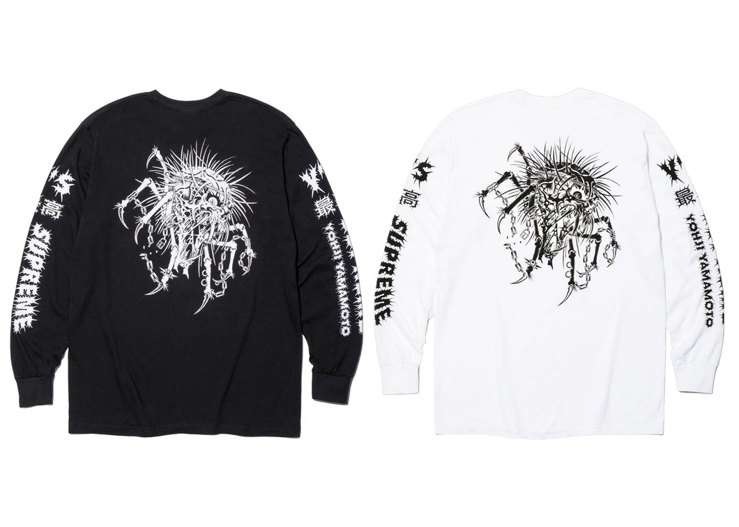 SUPREME YOHJI YAMAMOTO LS TEE (2025FW)