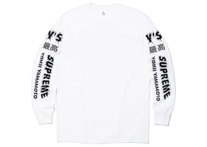 SUPREME YOHJI YAMAMOTO LS TEE (2025FW)