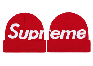 SUPREME BIG LOGO BEANIE (2023FW)