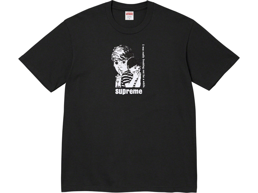 SUPREME FREAKING OUT TEE (2023FW)