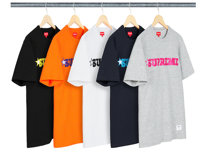 SUPREME STAR LOGO SS TOP (2020S/S)