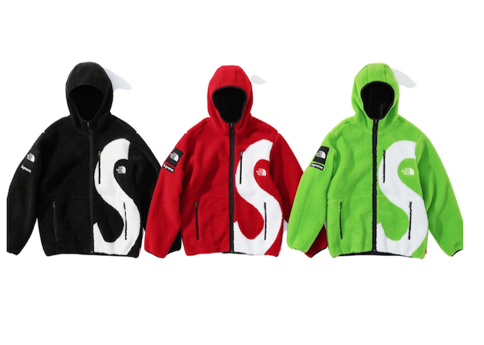 Supreme tnf fleece retail cheap