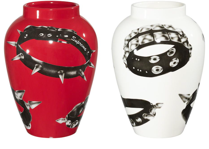 SUPREME STUDDED COLLARS VASE (2020FW)