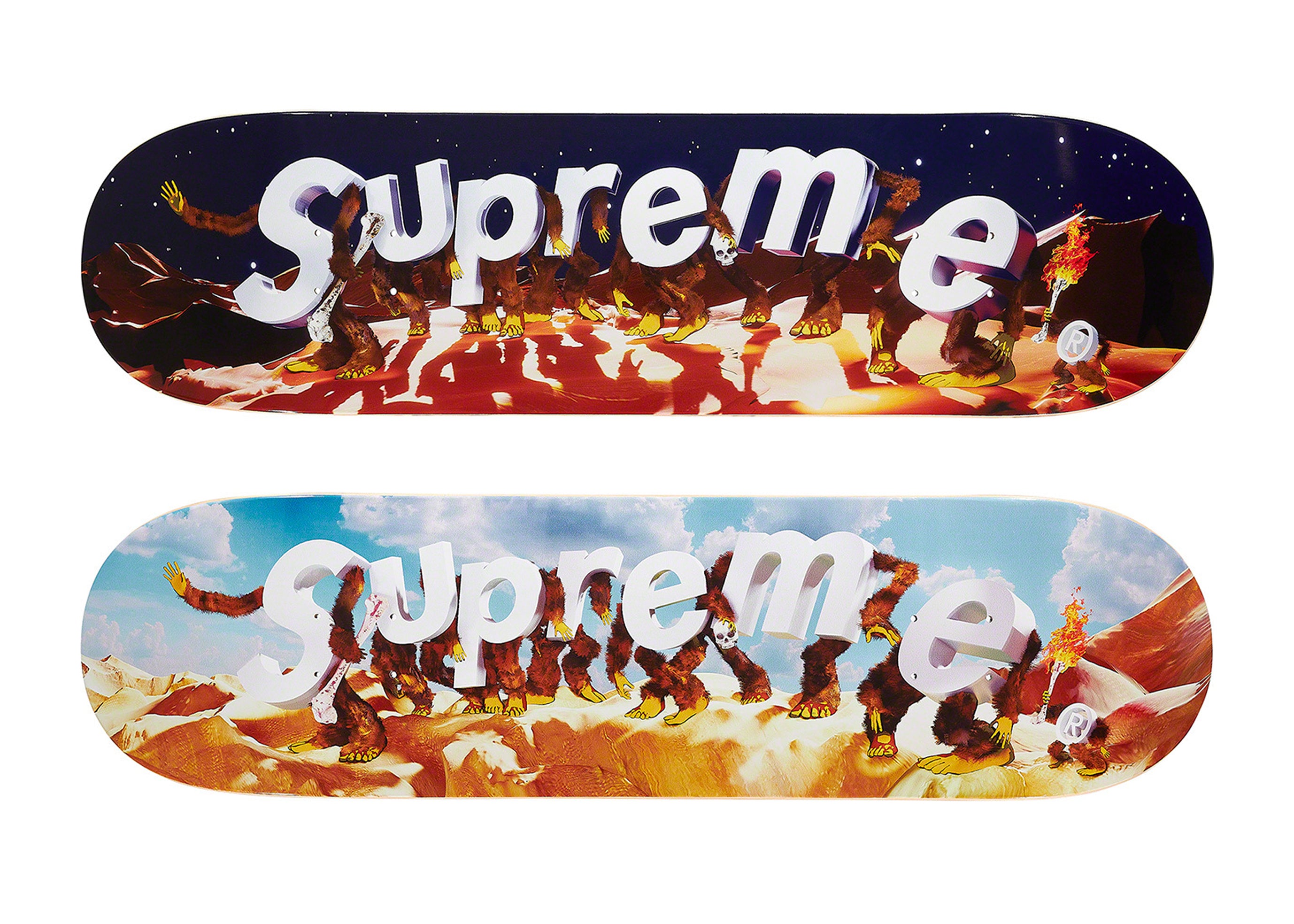 SUPREME APES SKATEBOARD (2021SS) – UNIQUE HYPE HK