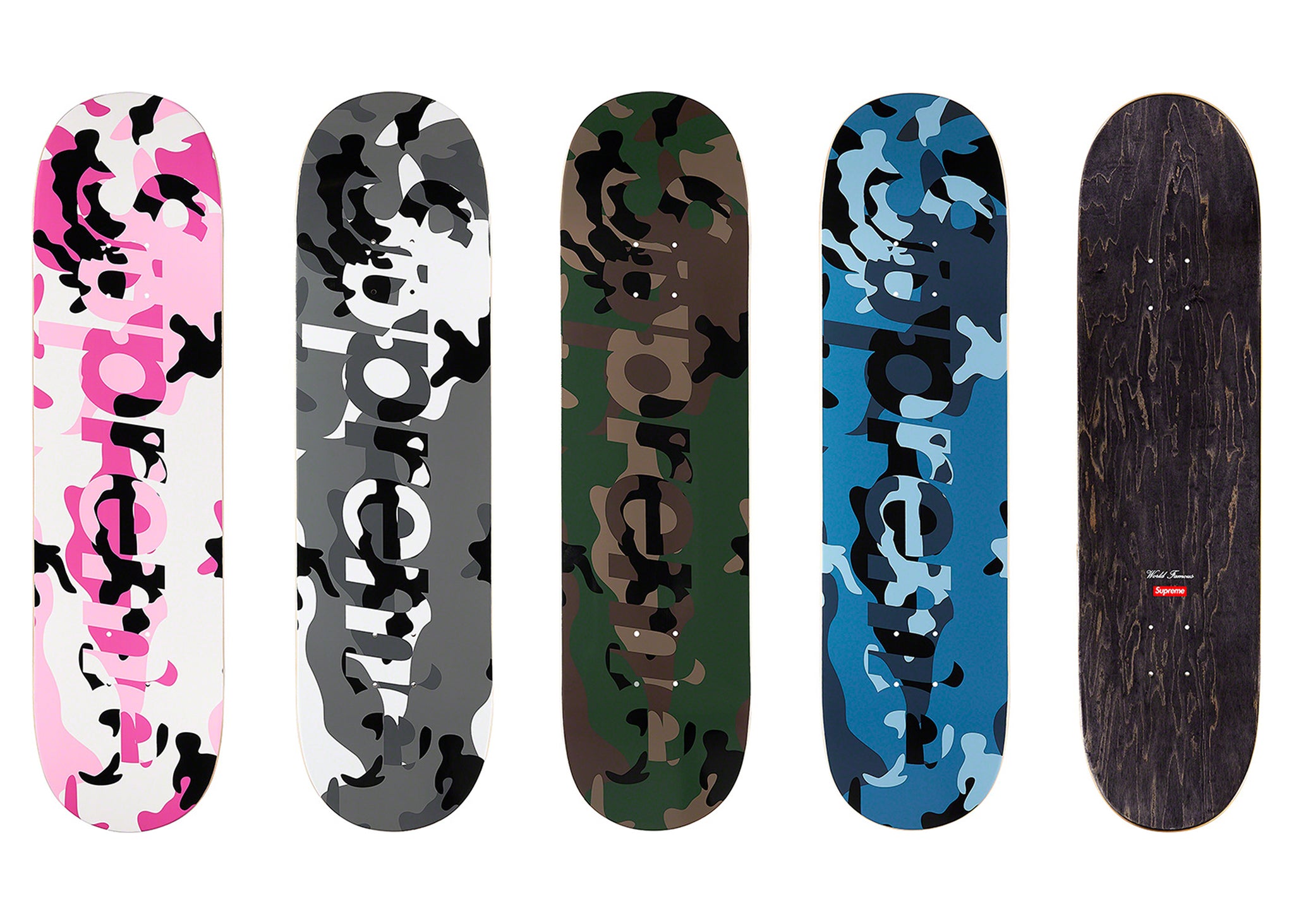 Supreme Arabic Logo skateboard deck 通ず デッキ