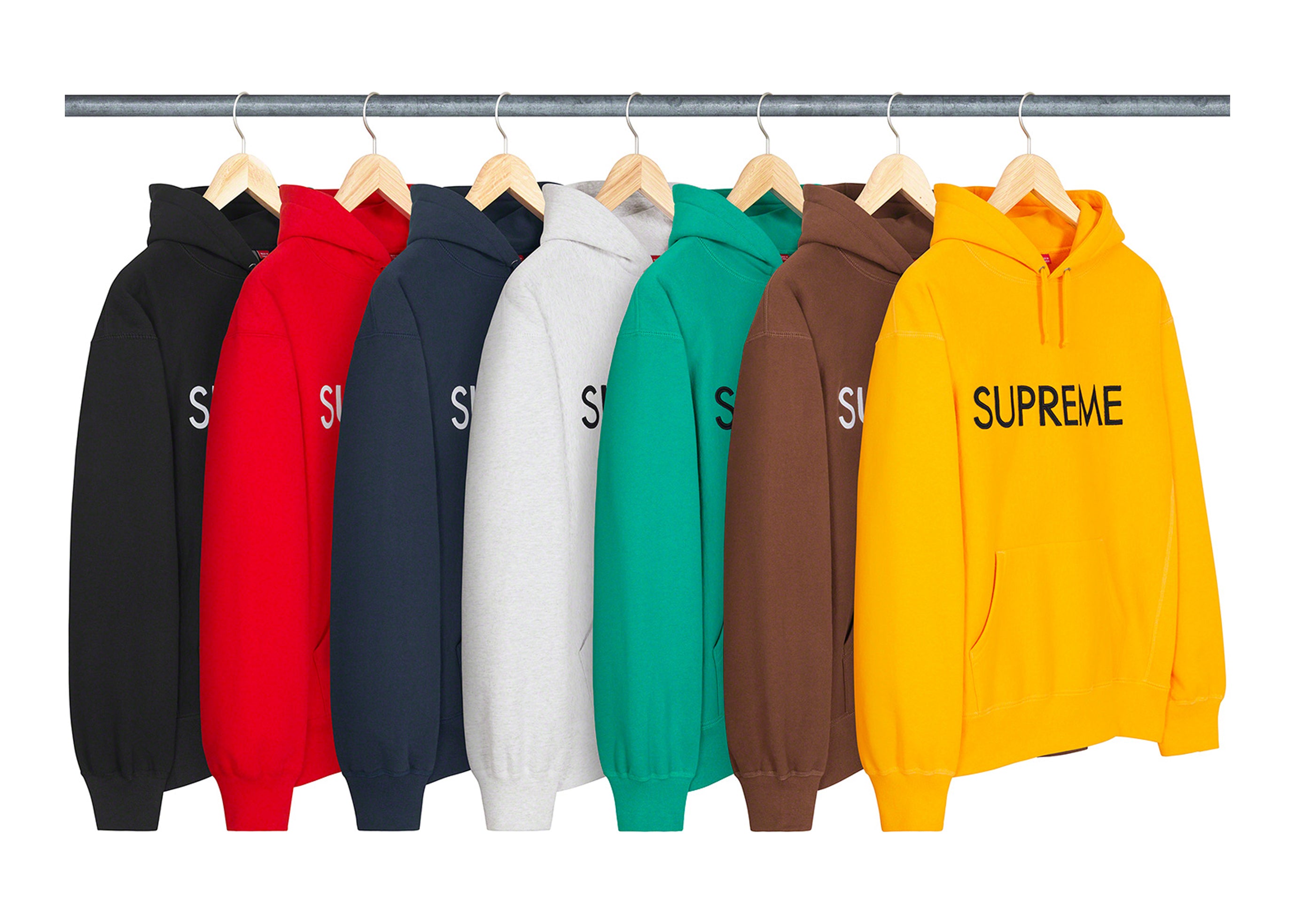 SUPREME CAPITAL HOODED SWEATSHIRT (2022FW) – UNIQUE HYPE HK