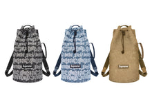 Load image into Gallery viewer, SUPREME FAT TIP JACQUARD DENIM BACKPACK (2022SS)