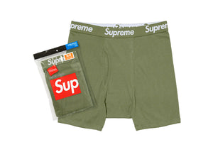 SUPREME HANES BOXER BRIEFS 2 PACK (2022SS)