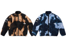 Load image into Gallery viewer, SUPREME TNF BLEACHED FLEECE JACKET (2021FW)
