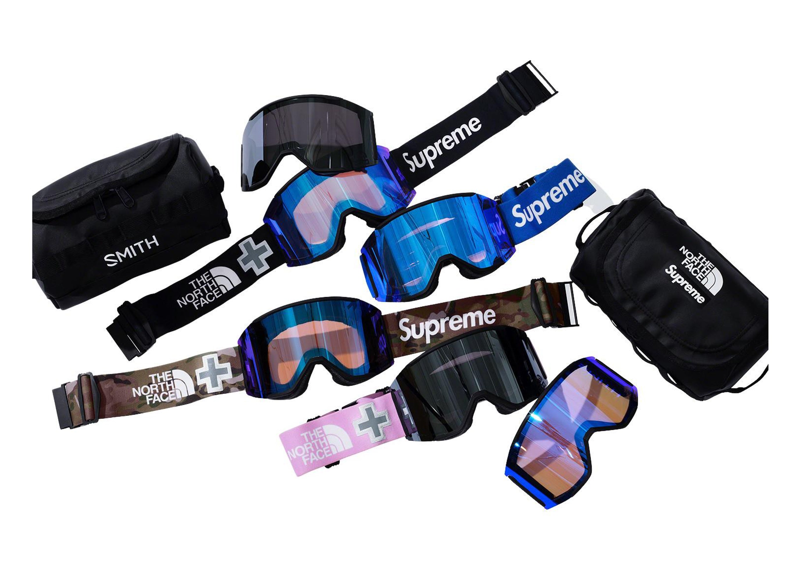 Supreme Ski Goggles Blue SUPREME TNF SMITH RESCUE GOGGLES (2022SS
