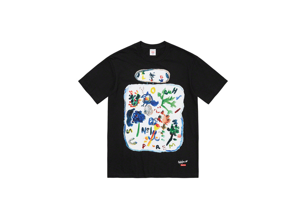 SUPREME YOHJI YAMAMOTO PAINT TEE (2022FW)