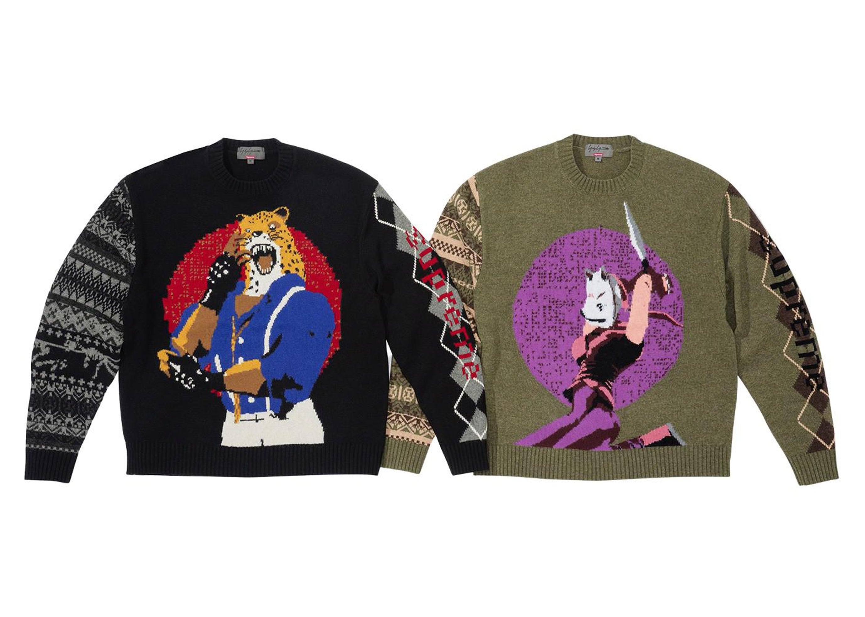 SUPREME YOHJI YAMAMOTO TEKKEN SWEATER (2022FW) – UNIQUE HYPE HK