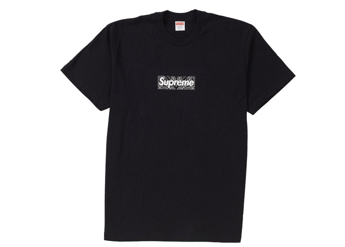 トップス Supreme 19AW Bandana Box Logo Tee L Supreme(シュプリーム) 19AW Bandana Box Logo Teeバンダナ
