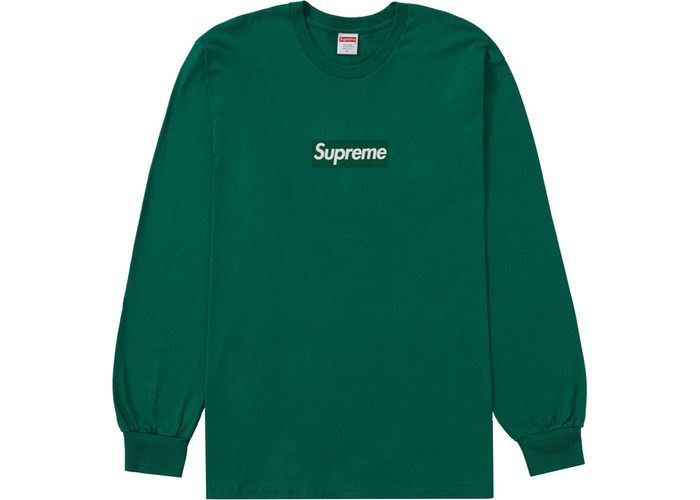 Supreme Box Logo L/S Tee ⚪️