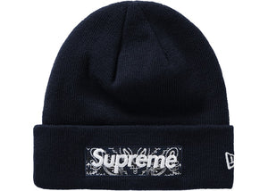 SUPREME BANDANA NEW ERA BOX LOGO BEANIE