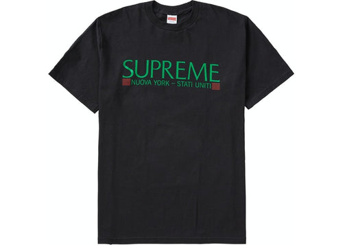 SUPREME NUOVA YORK TEE (2020FW)