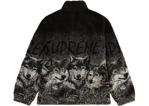 SUPREME WOLF FLEECE JACKET