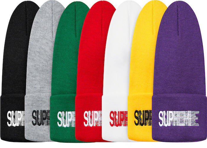 SUPREME MOTION LOGO BEANIE (2020S/S)